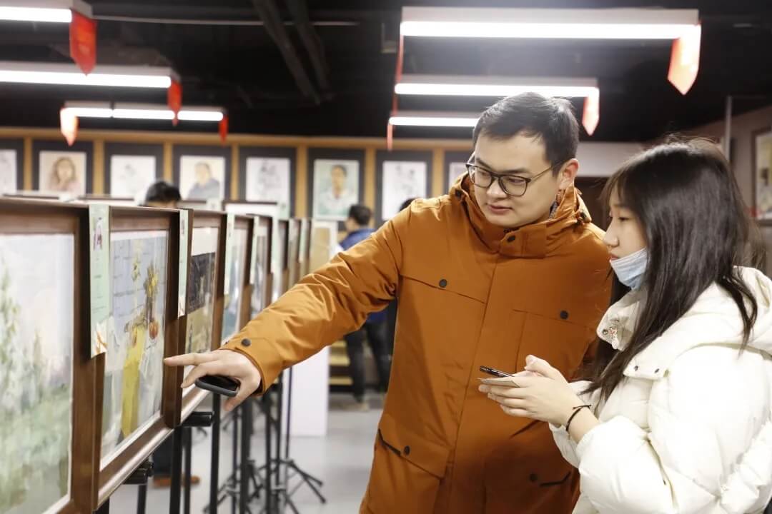 新年第一展，你打卡了嗎？江蘇畫室老師帶你來打卡！22